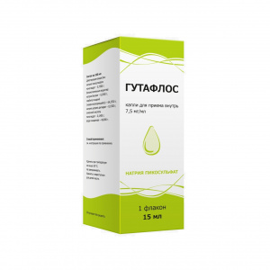 Купить: Гутафлос 7,5 мг/мл 15 мл капли для приема внутрь флакон