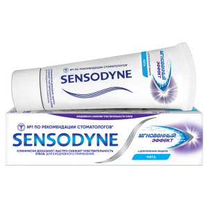 Купить: Sensodyne 75 мл паста зубная мгновенный эффект
