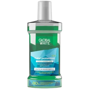Купить Global White Total Protection 300 мл ополаскиватель для полости рта