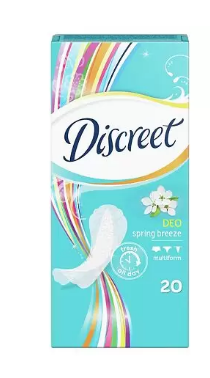 Купить: Discreet Deo Spring Breeze Multiform 20 шт прокладки ежедневные мультиформа весенний бриз