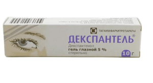 Купить: Декспантель 5 % 10 г гель для глаз
