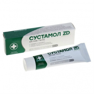 Купить: Сустамол ZD актив гель 50 мл гель для мышц и суставов с экстрактом сабельника