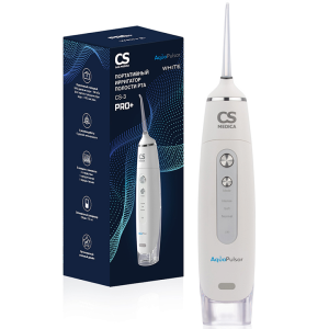 Купить: CS Medica AquaPulsar CS-3 PRO+ white ирригатор полости рта портативный