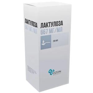 Купить: Лактулоза 667 мг / мл 200 мл сироп флакон