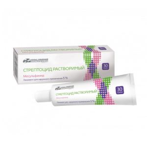 Купить: Стрептоцид 5 % 30 г линимент