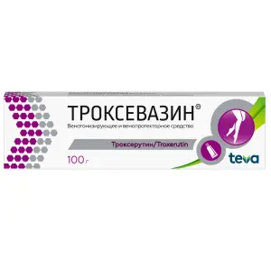 Купить Троксевазин 2 % 100 г гель для наружного применения