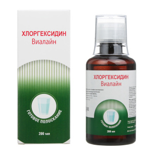 Купить: Хлоргексидин Виалайн 200 мл раствор для полоскания