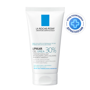 Купить: La Roche-Posay Lipikar Gel Urea  50 мл  гель  увлажняющий  с 30% мочевины для ухода за очень сухими и огрубевшими участками кожи от трещин и мозолей