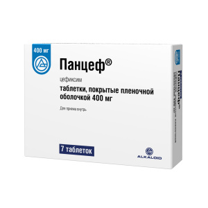 Купить: Панцеф 400 мг 7 шт таблетки покрытые пленочной оболочкой