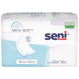 Купить: Seni Soft пеленки 30 шт 60 см х 90 см