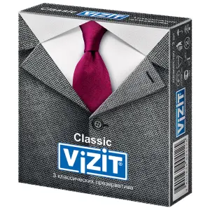 Купить Vizit Classic 3 шт презервативы классические