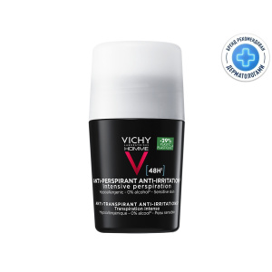 Купить: Vichy Homme 50 мл 2 шт дезодорант-антиперсперант для чувствительной кожи 48 ч
