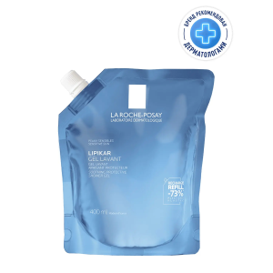 Купить: La Roche-Posay Lipikar Gel Lavant 400 мл гель успокаивающий  для душа для чувствительной кожи детей и взрослых с маслом ши РЕФИЛ (сменный блок)