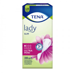 Купить: Tena Lady Slim Ultra Mini 28 шт прокладки урологические