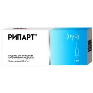 Купить: Рипарт средство 3 мл для замещения синовиальной жидкости