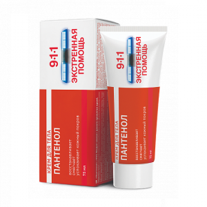 Купить: 911 Пантенол 75 мл крем для тела