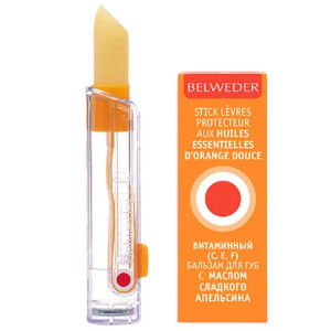 Купить: Belweder 4 г бальзам для губ масло апельсина-витамин С