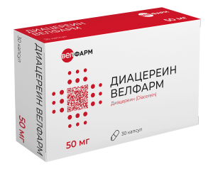Купить: Диацереин 50 мг 30 шт капсулы