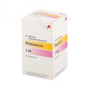 Купить Флюанксол 1 мг 50 шт таблетки покрытые оболочкой