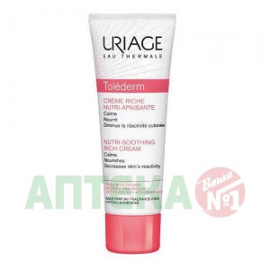 Купить: Uriage Tolederm крем для лица тюб 50мл д/сух кожи питательный успокаивающий