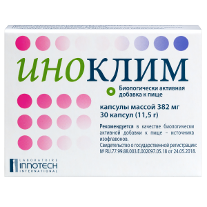 Купить: Иноклим 382 мг 30 шт капсулы