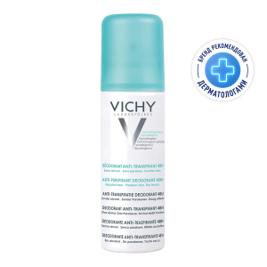 Купить: Vichy 125 мл дезодорант-антиперспирант аэрозоль против избыточного потоотделения спрей 48 ч
