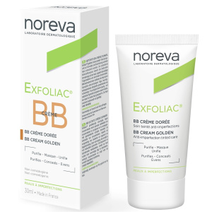 Купить: Noreva Exfoliac 30 мл BB-крем тональный для проблемной кожи тон золотистый