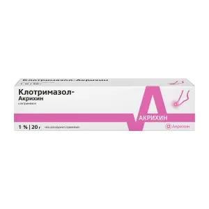 Купить Клотримазол-Акрихин 1% 20 г мазь для наружного применения