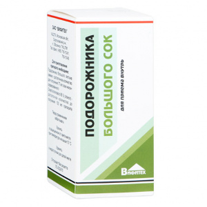 Купить: Подорожник сок 100 мл