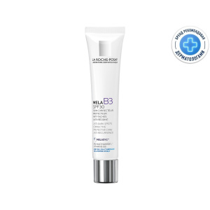 Купить: La Roche-Posay Mela B3 40 мл крем-уход для кожи лица шеи и зоны декольте против пигментации пигментных пятен с ниацинамидом SPF 30