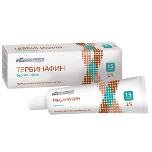 Купить: Тербинафин 1 % 15 г крем для наружного применения