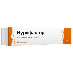 Купить: Нурофактор 5 % 100 г гель для наружного применения