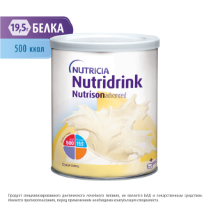 Купить: Nutrison Nutridrink Advanced 322 г сухая смесь для энтерального питания
