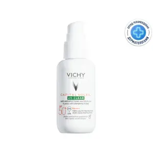 Купить Vichy Capital Soleil UV-Сlear SPF 50+ 40 мл флюид для лица солнцезащитный против несовершенств