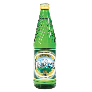 Купить: Нарзан 0,5 литра вода лечебно-столовая газированная стекло