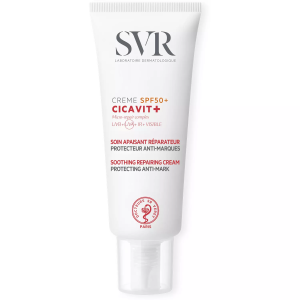 Купить: SVR Cicavit+ SPF 50+ 40 мл крем успокаивающий для поврежденной и раздраженной кожи