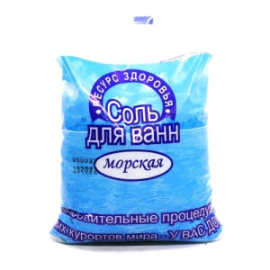 Купить: Ресурс Здоровья 1 кг соль для ванн морская пакет