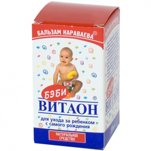 Купить: Бальзам Караваева Витаон Бэби 30 мл средство для ухода за ребенком с рождения