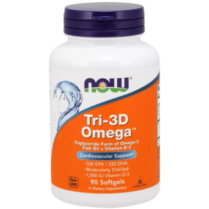 Купить: Now Foods 3D Омега 90 шт капсулы