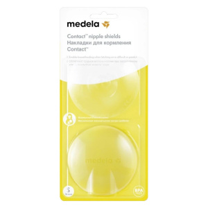 Купить: Medela Contact 2 шт накладка на грудь силиконовая размер L