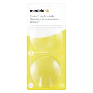 Купить Medela Contact 2 шт накладка на грудь силиконовая размер L