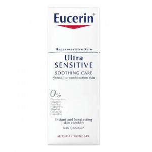 Купить: Eucerin Ultrasensitive крем фл 50мл успок д/чувств кожи норм и комбин типа