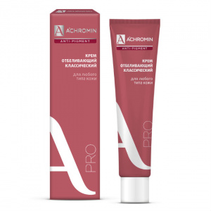 Купить: Achromin 45 мл крем отбеливающий с УФ фильтрами