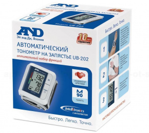 Купить: AND UB-202 тонометр автоматический на запястье