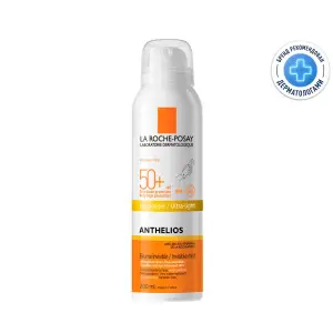 Купить La Roche-Posay Anthelios  200 мл  спрей-вуаль солнцезащитный  для лица и тела SPF 50+ PPD 25