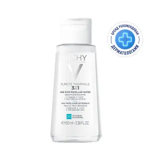 Купить Vichy Purete Thermale 100 мл вода мицеллярная с минералами для чувствительной кожи