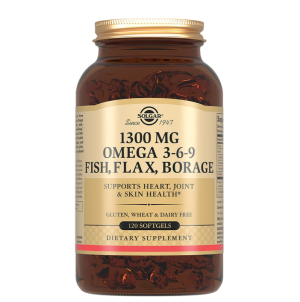 Купить: Solgar ЭЖК Омега 3-6-9 1300 мг 120 шт капсулы