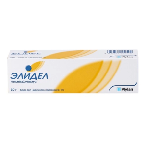 Купить: Элидел 1% 30 г крем для наружного применения
