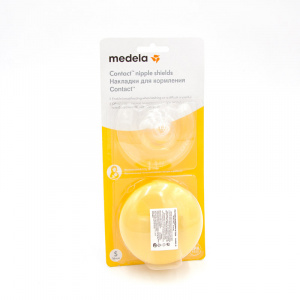 Купить: Medela Contact 2 шт накладка на грудь силиконовая размер S