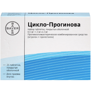 Купить: Цикло-Прогинова 21 шт набор таблеток покрытых оболочкой